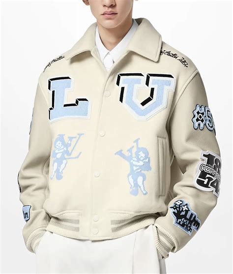 louis vuitton track jacket|lovi vitton varsity jacket.